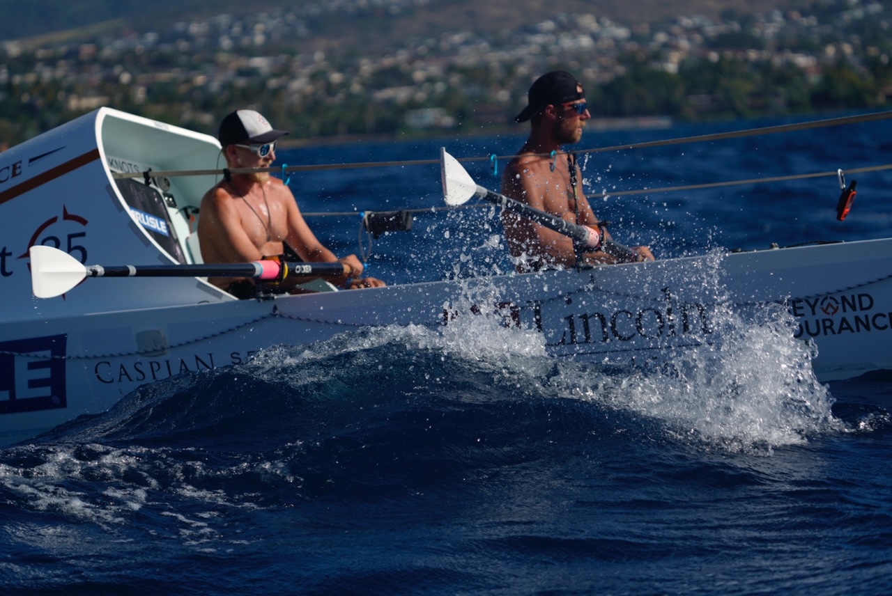 Jason Caldwell and his Latitude 35 racing team set a new World Record for fastest unaided, unassisted row across the Pacific Ocean.
