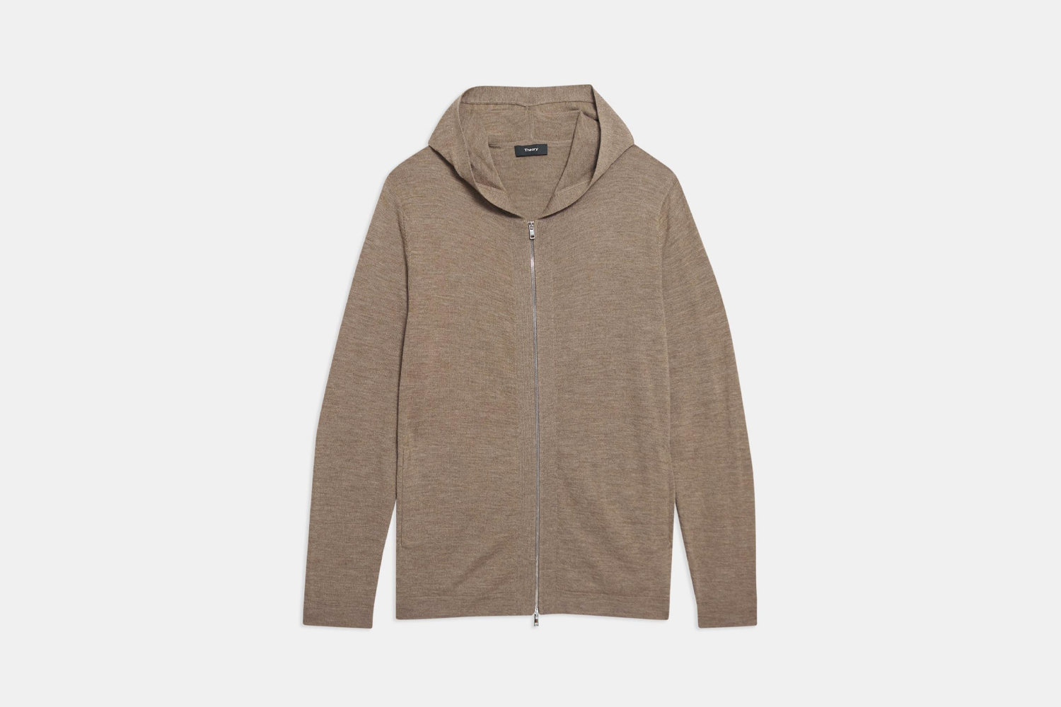 Zip Hoodie in Cashmere