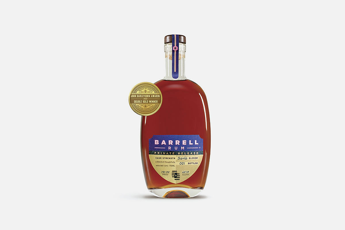 Barrell Private Release Rum B646 Finished in a Ruby Port Barrel