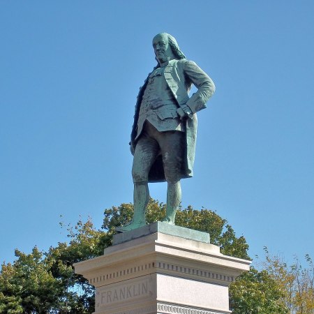 Benjamin Franklin statue