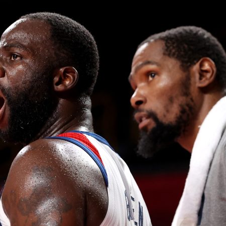Kevin Durant and Draymond Green