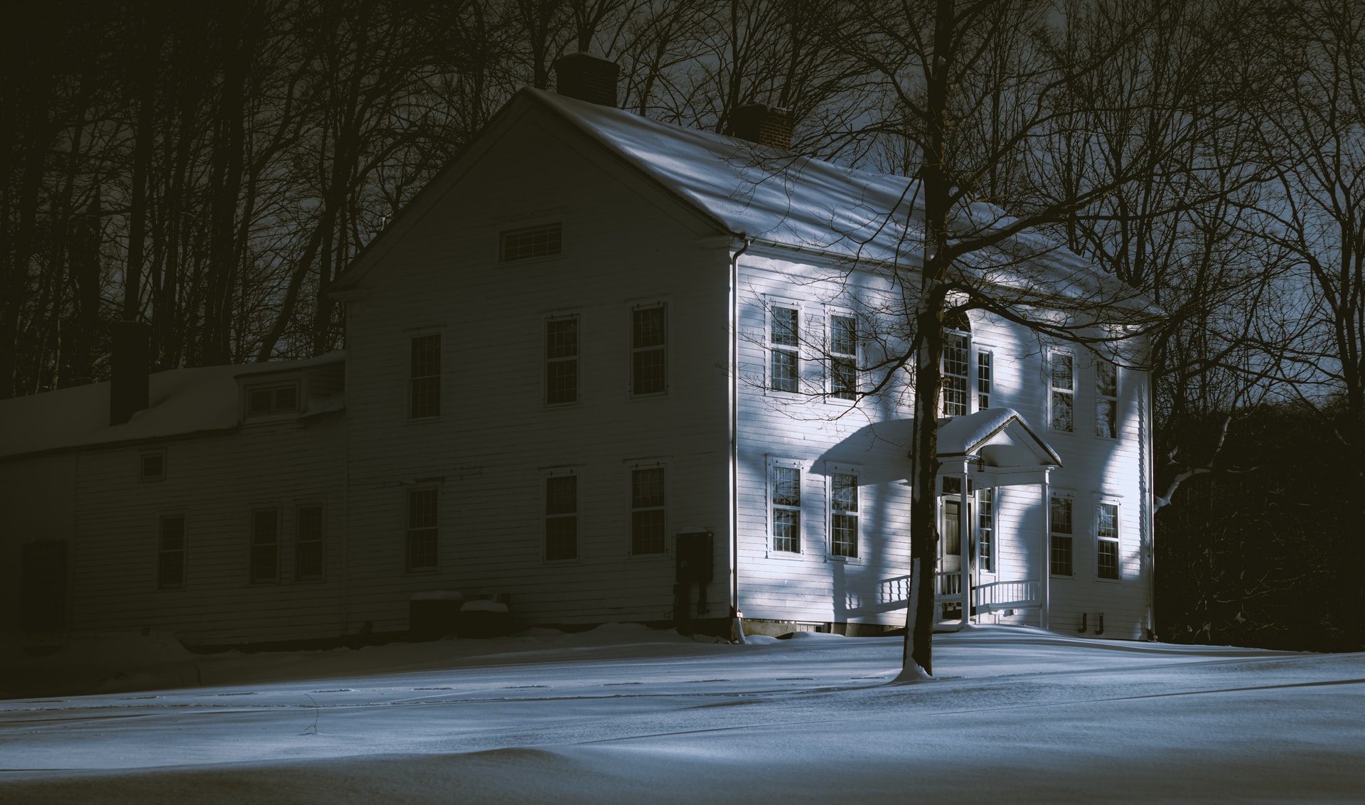 ominous house