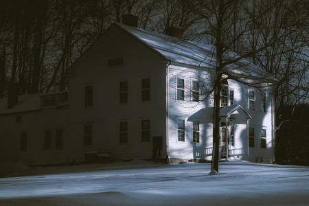 ominous house