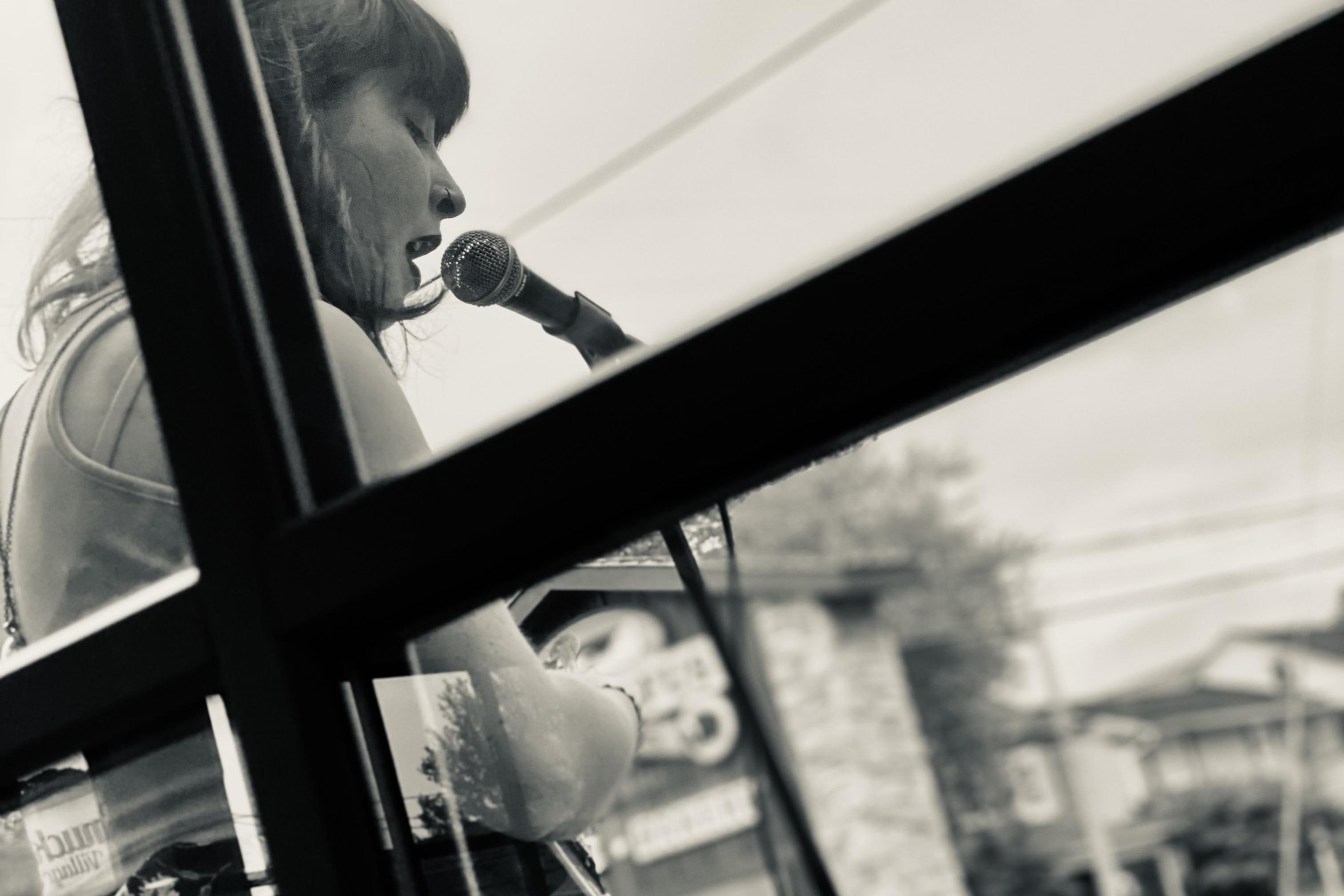 Sarah Glick performing in Intercourse, PA