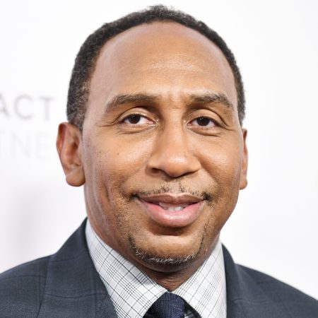 Stephen A. Smith at The Beverly Hilton on August 20, 2021. The ESPN personality will guest host "Jimmy Kimmel Live" on Monday August 23 2021.