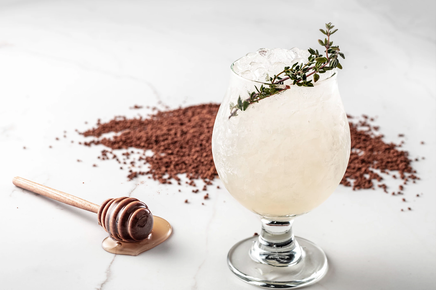 A speciality cocktail from The Vault
