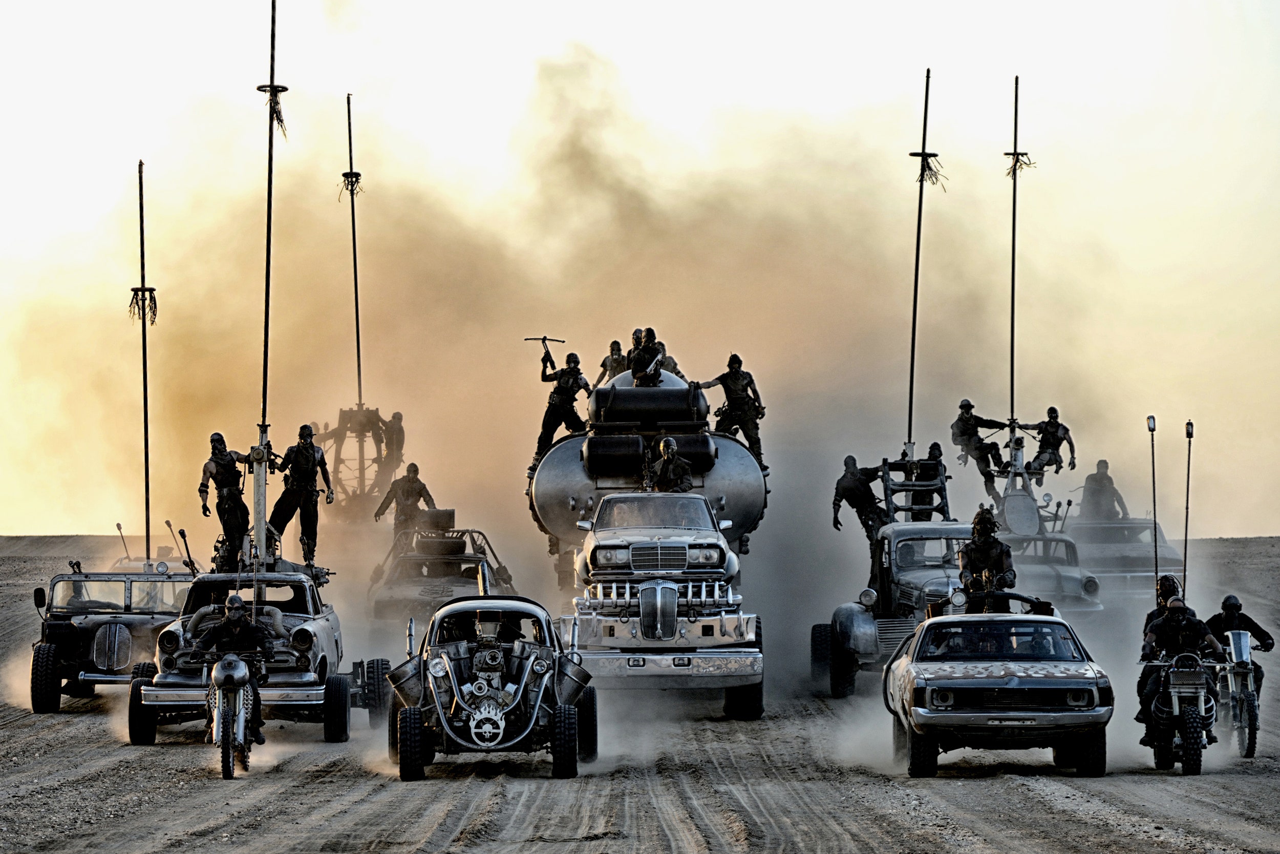 The perfect ride for tense chases in the desert.