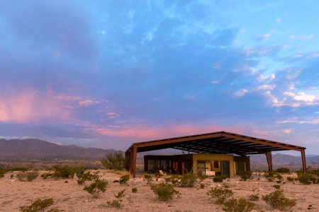 Modern Solar Home South of Marfa