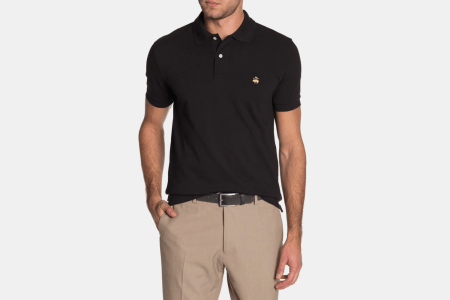 Solid Pique Slim Fit Polo