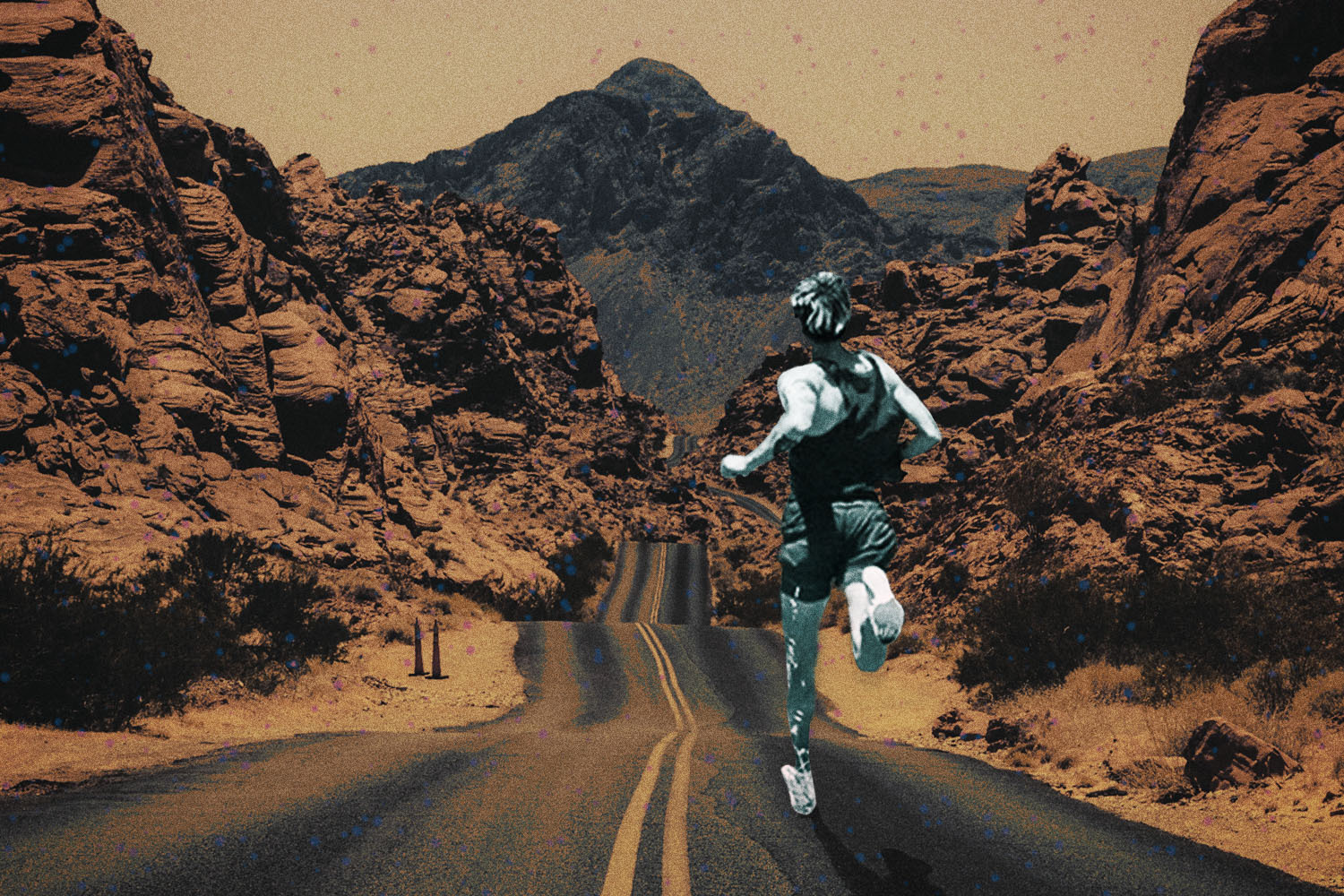 the speed project man running