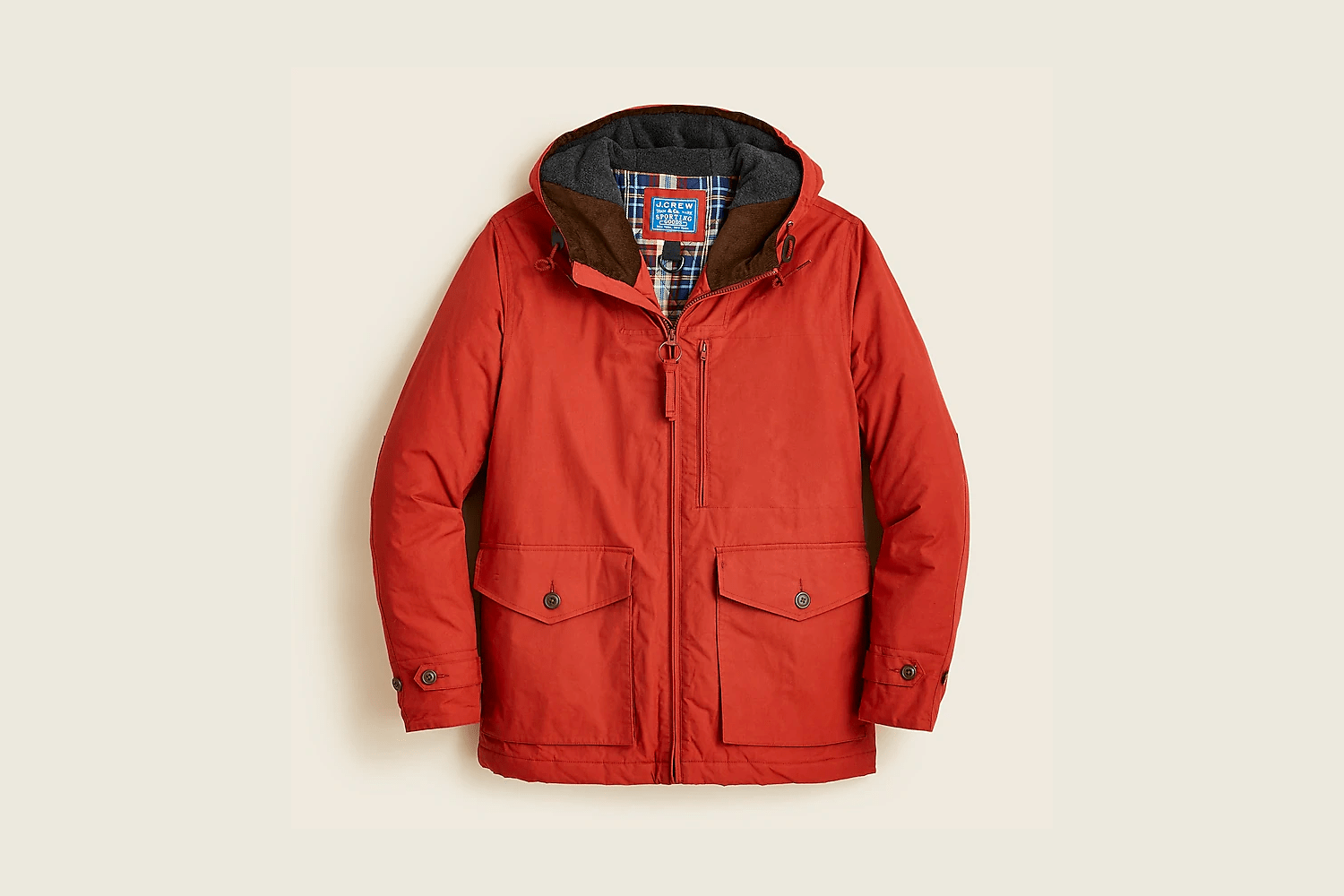 Utility fishing jacket in Kinloch cloth