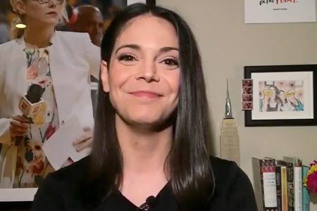 Katie Nolan speaks during the 2nd Annual espnW Summit NYC in 2020