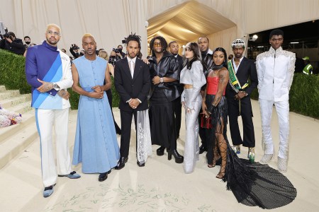 One Day After Near-Death Crash, Lewis Hamilton Hosts Black Designers at Met Gala