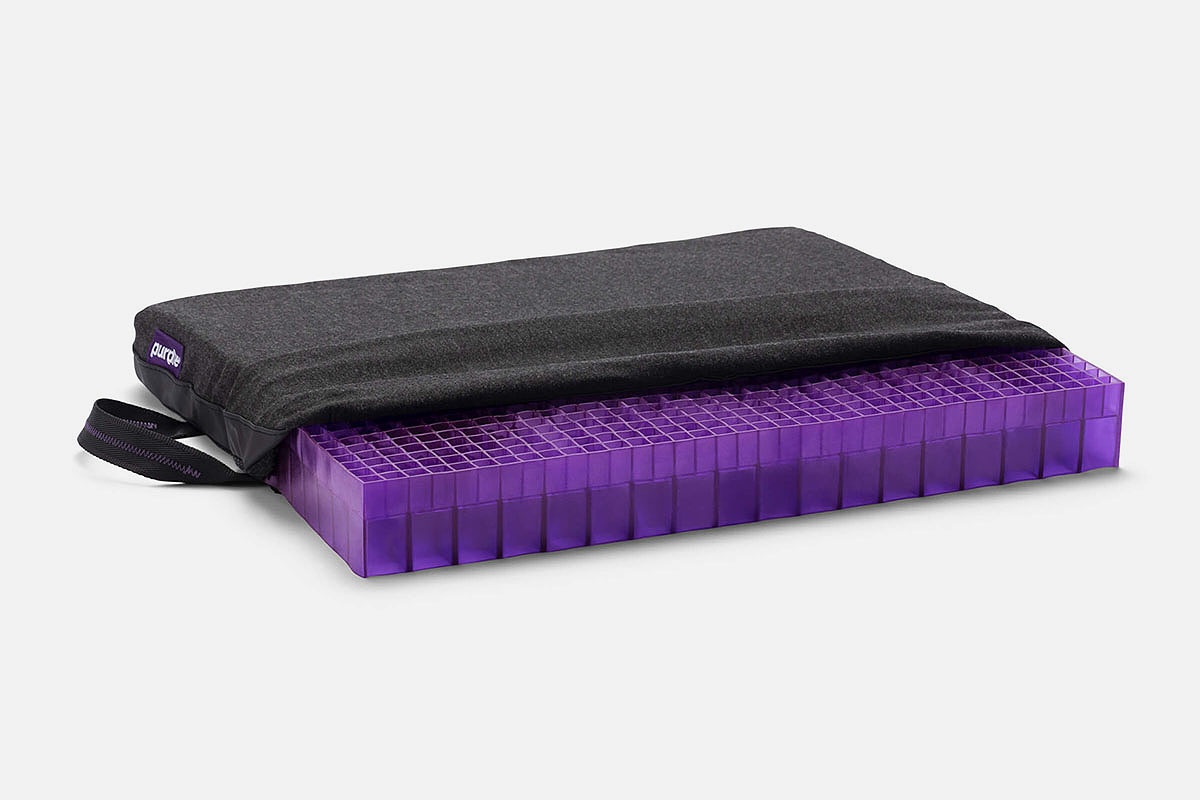 Purple Double Seat Cushion