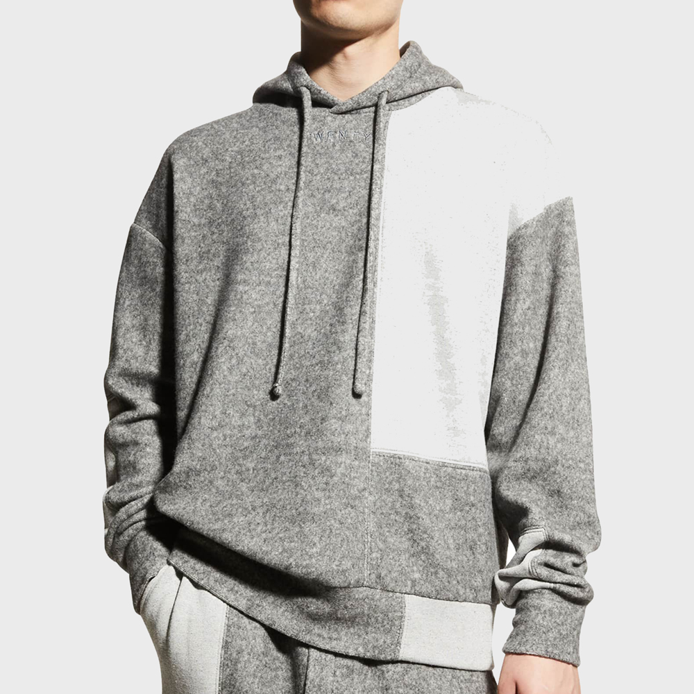 Twenty Montreal Maddux Patchwork Fleece Hoodie