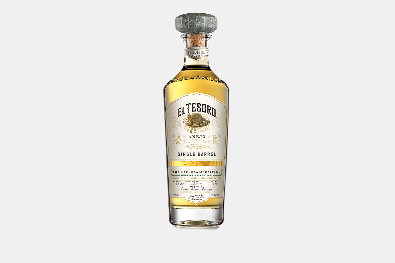 a tequila bottle