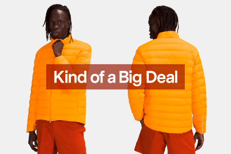 Save $99 on This Vibrant Lululemon Stretch Down Jacket Today