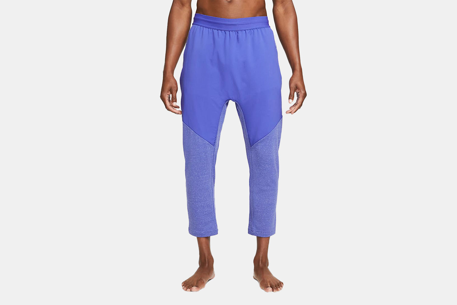 a model in some nike sweatpants