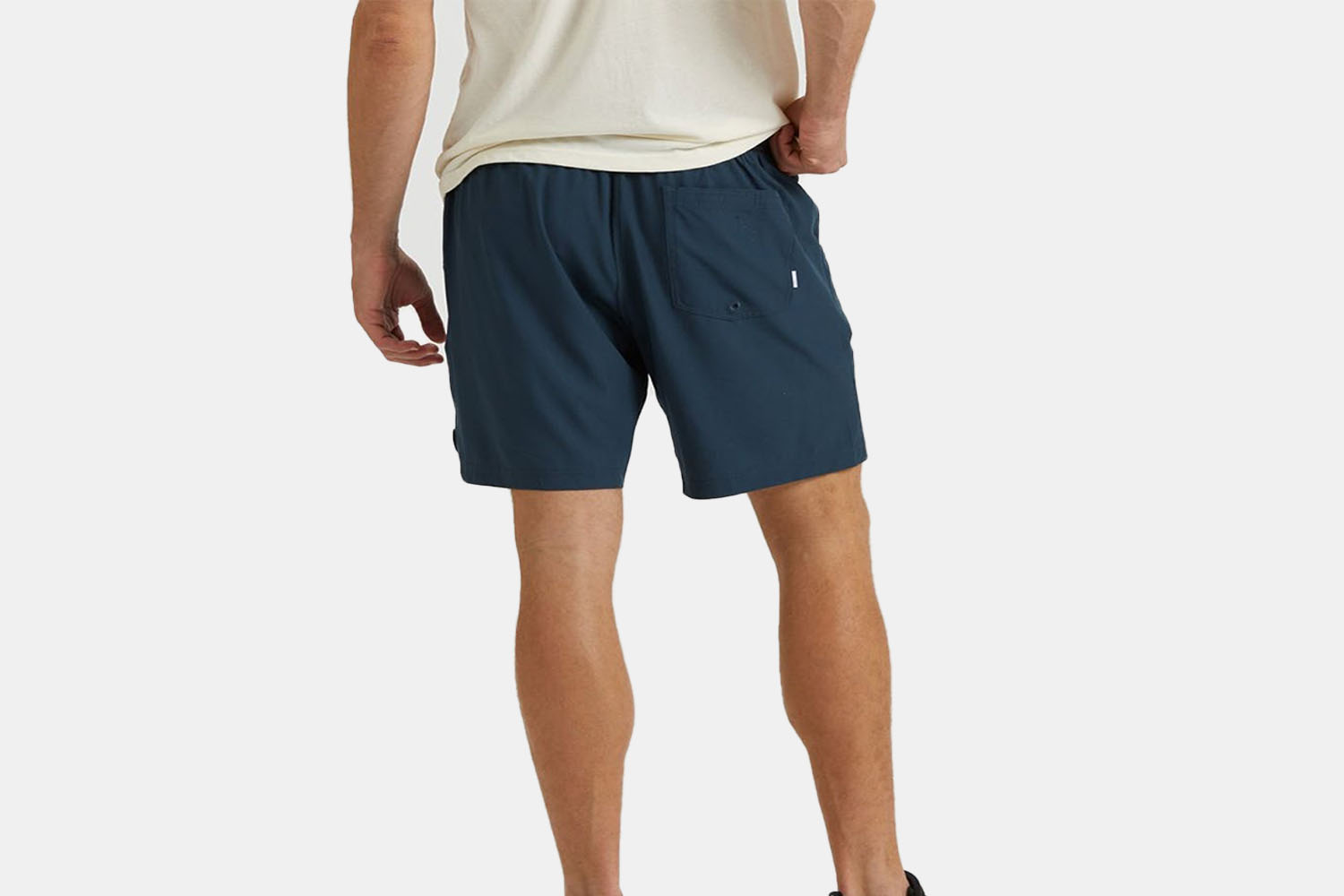 The back of Vuori shorts