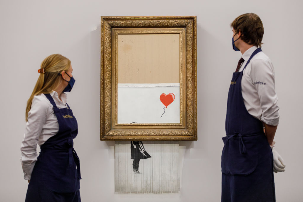 Banksy painting