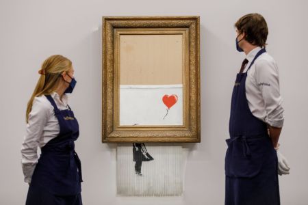 Banksy painting