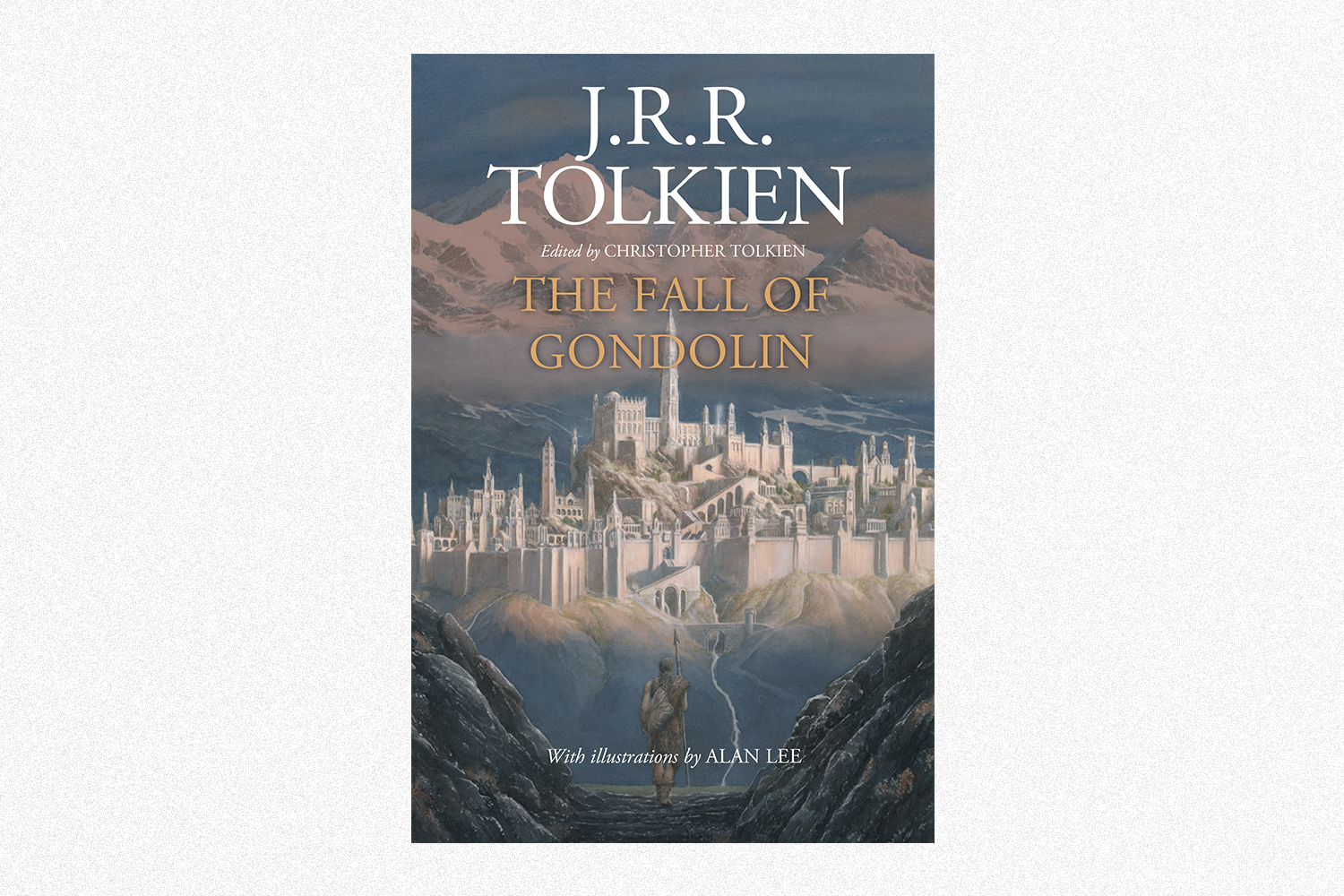 The book cover for The Fall of Gondolin by J.R.R. Tolkien
