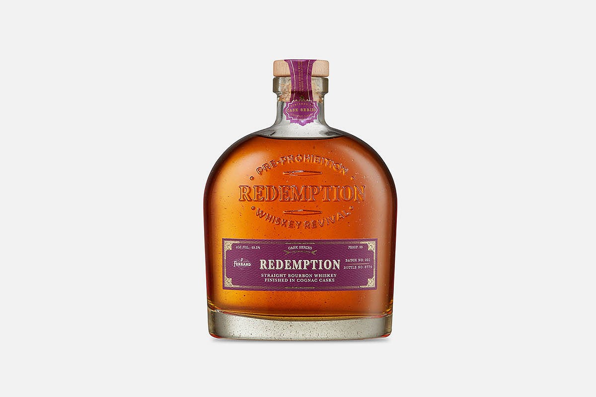Redemption Cognac Cask Finish Straight Bourbon Whiskey