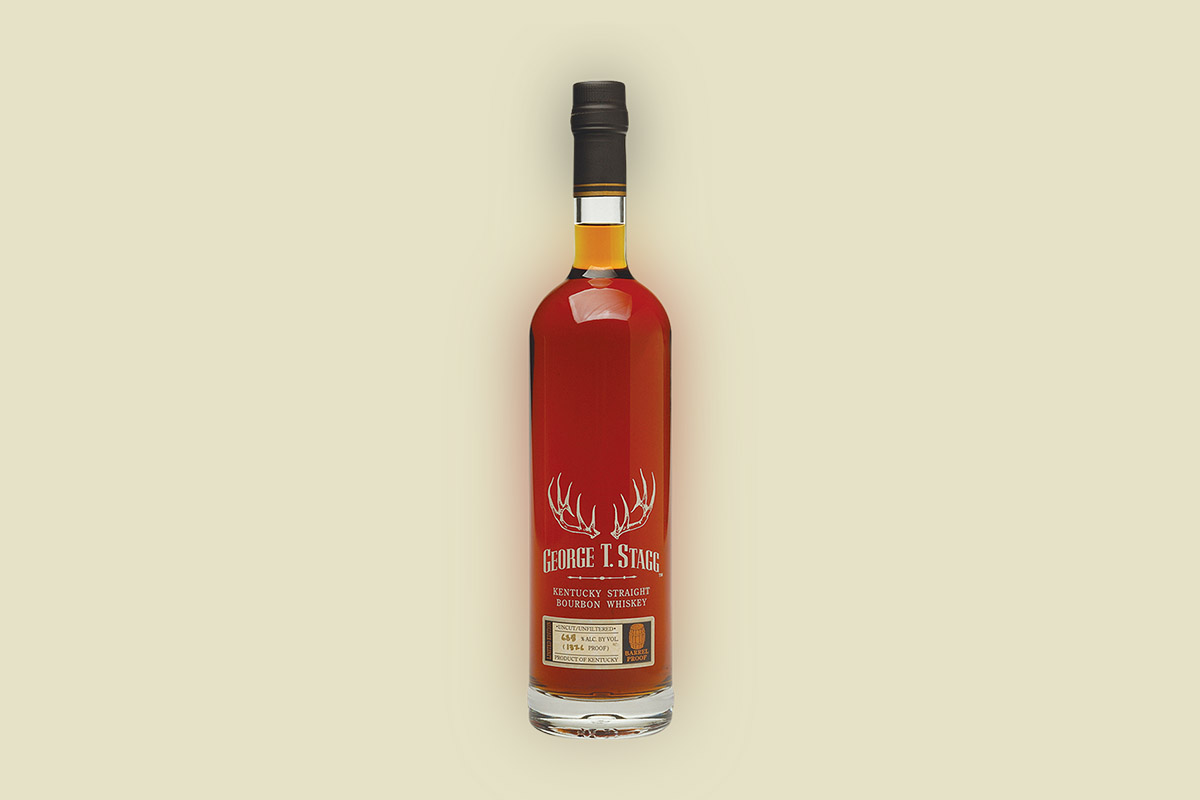 A bottle of George T. Stagg, missing from this year's Buffalo Trace Antique Collection