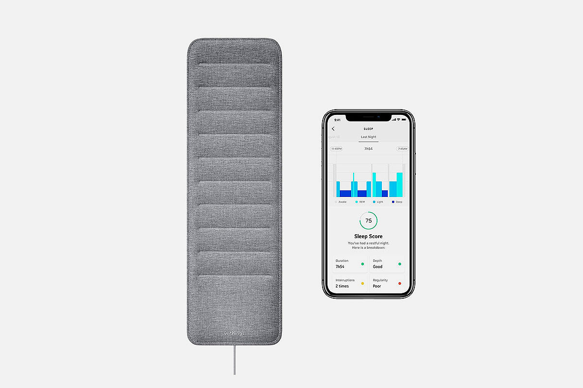 Withings Sleep - Sleep Tracking Pad, now 37% off at Amazon
