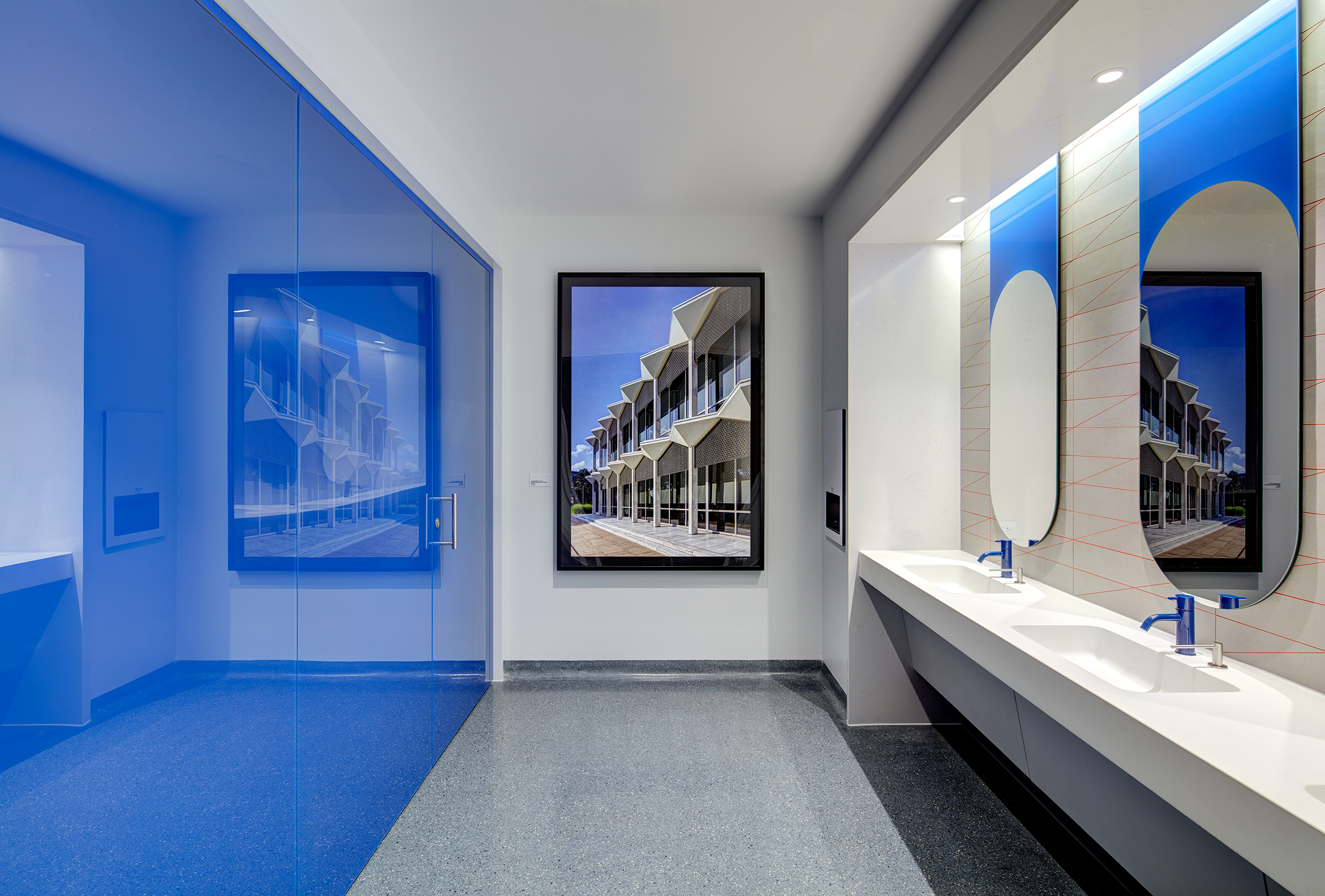 A room at the Canopy Hotel in Grand Rapids, Michigan.