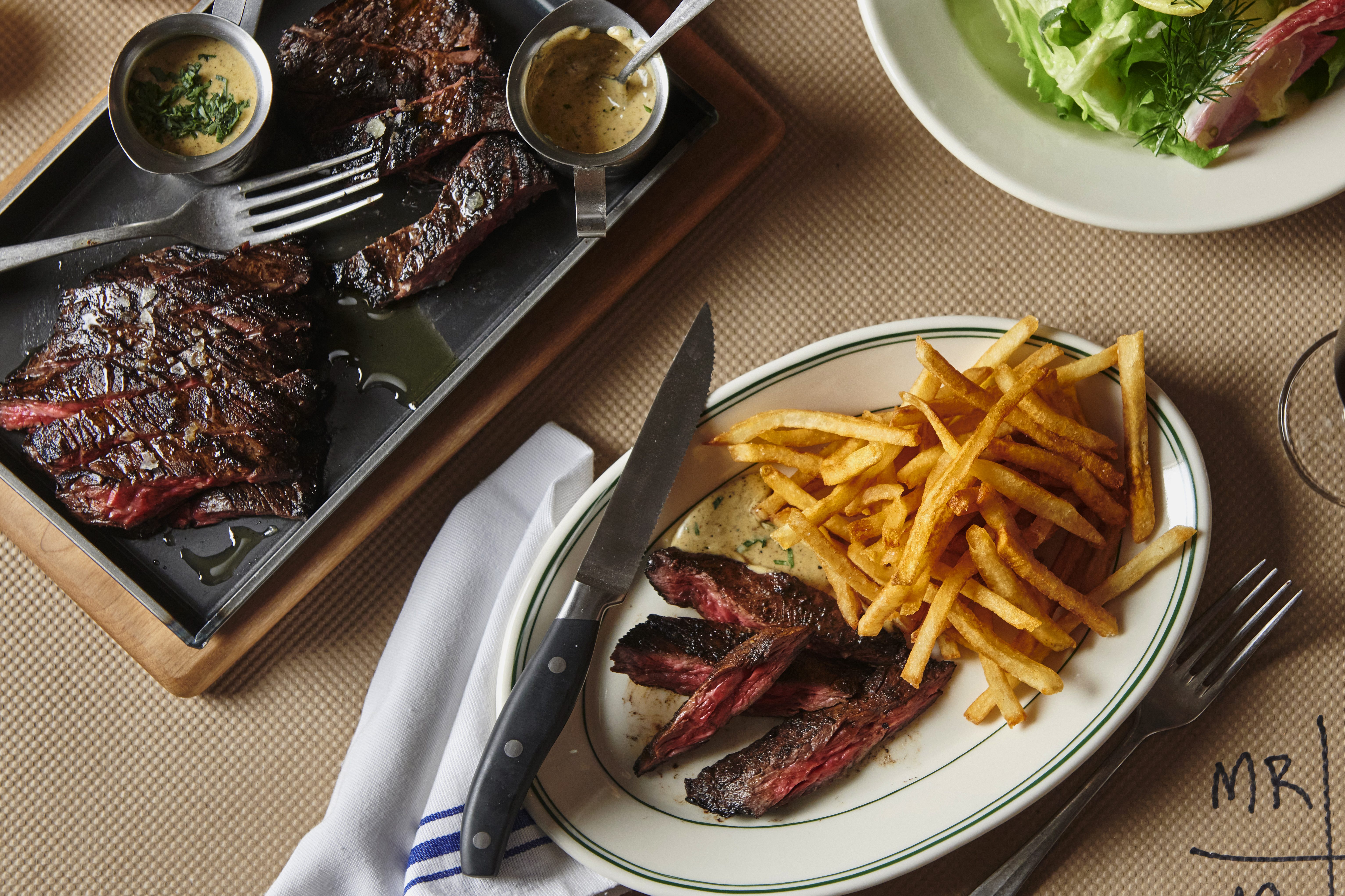 Meat and potatoes is the name of the game at Skirt Steak NYC.