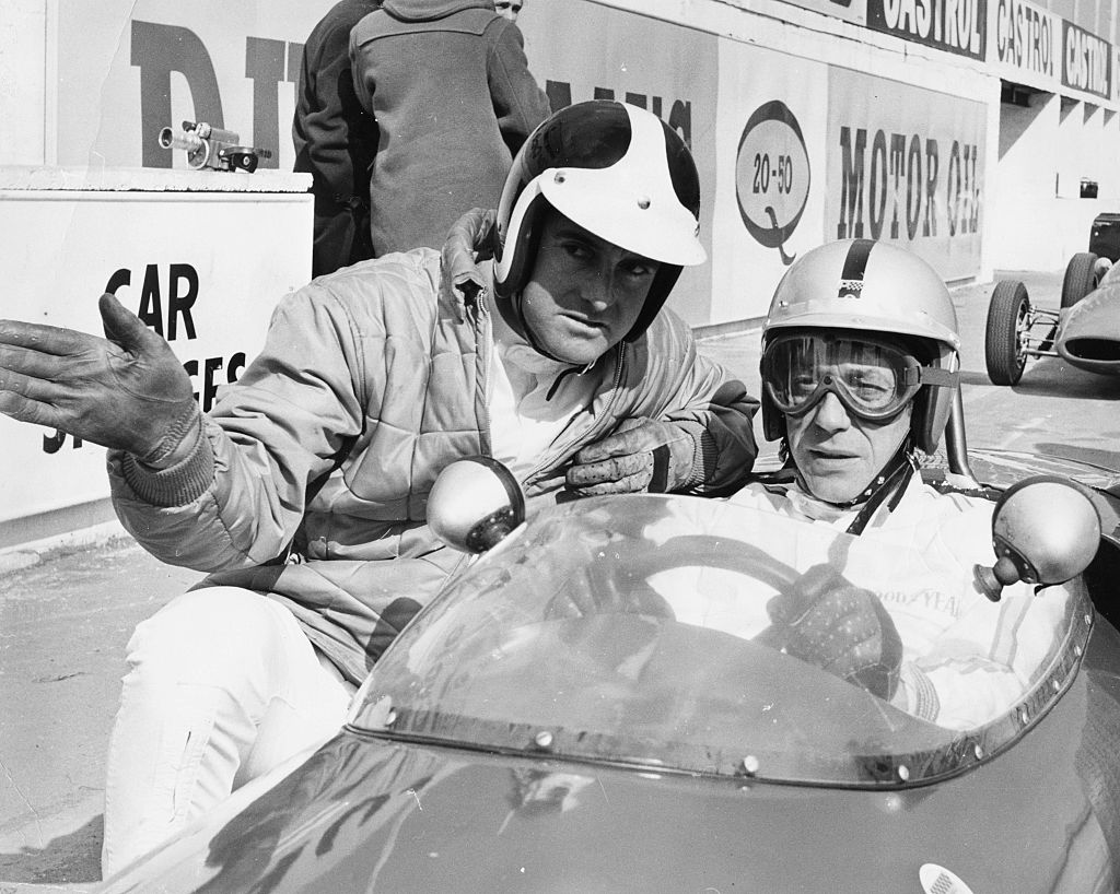 Bob Bondurant And Yves Montand