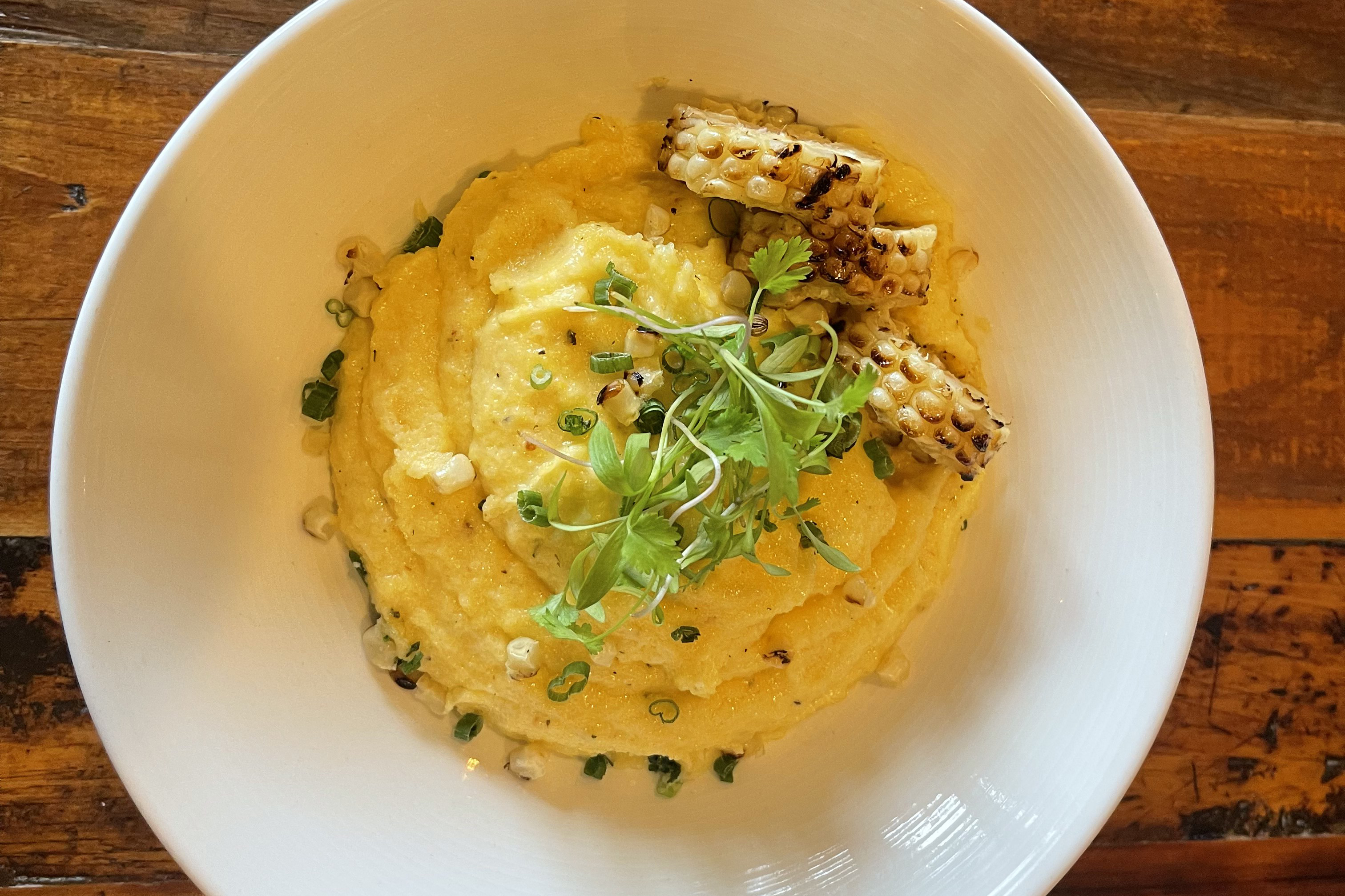Cristian Granada's corn puree
