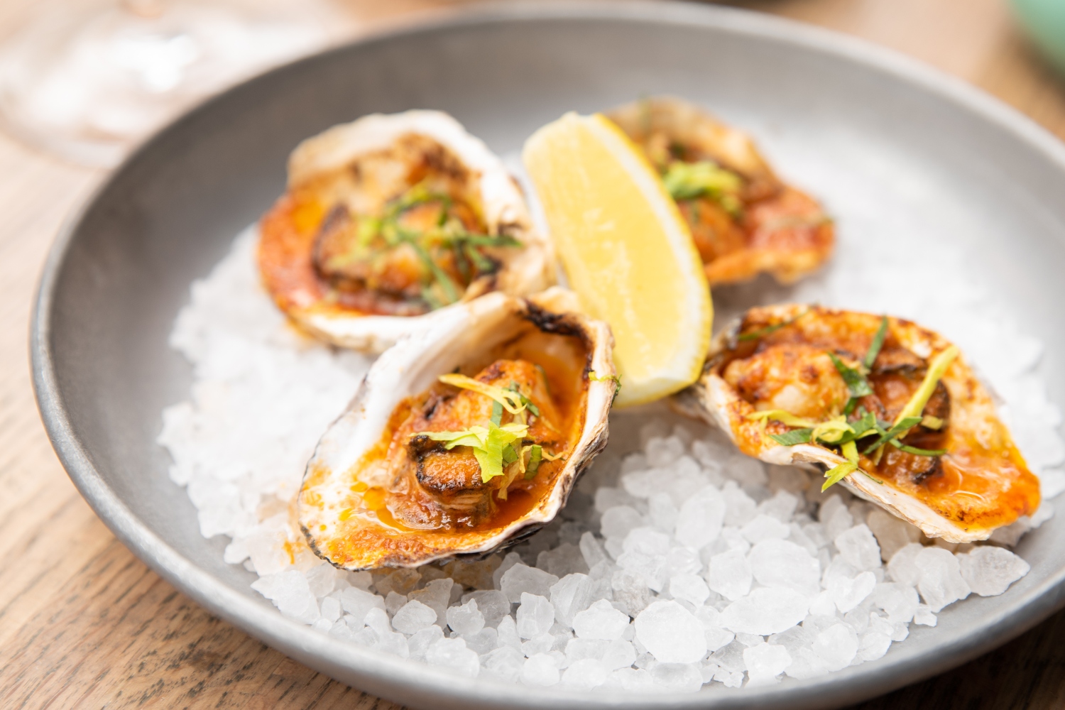 Fire-roasted Oysters at Etta in LA