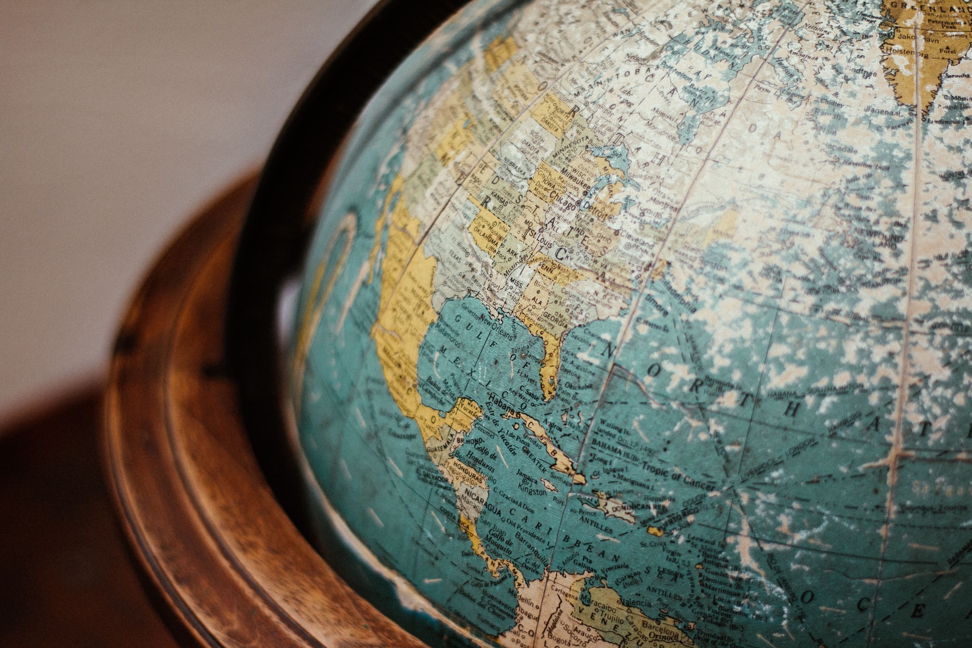 A map of the world