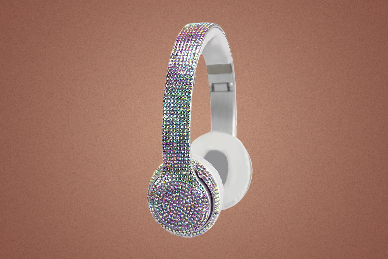 Wireless Express Stereo Bluetooth Iridescent Bling Headphones
