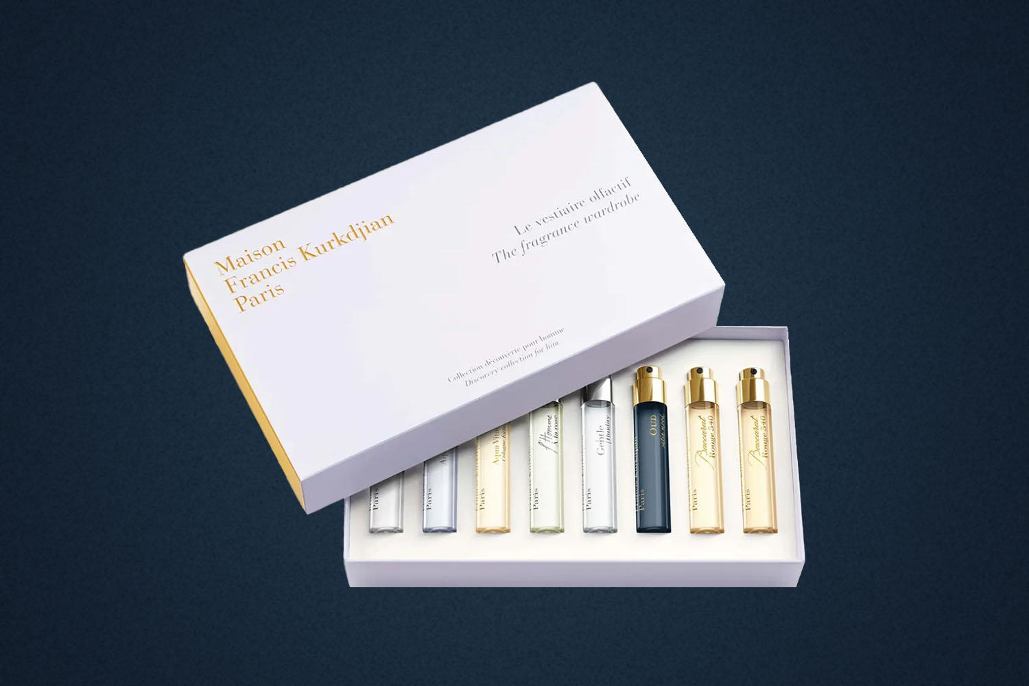 Maison Francis Kurkdjian Fragrance Wardrobe for Him 2021