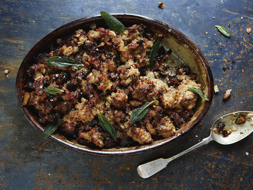 Chef Brendan Collins's stuffing