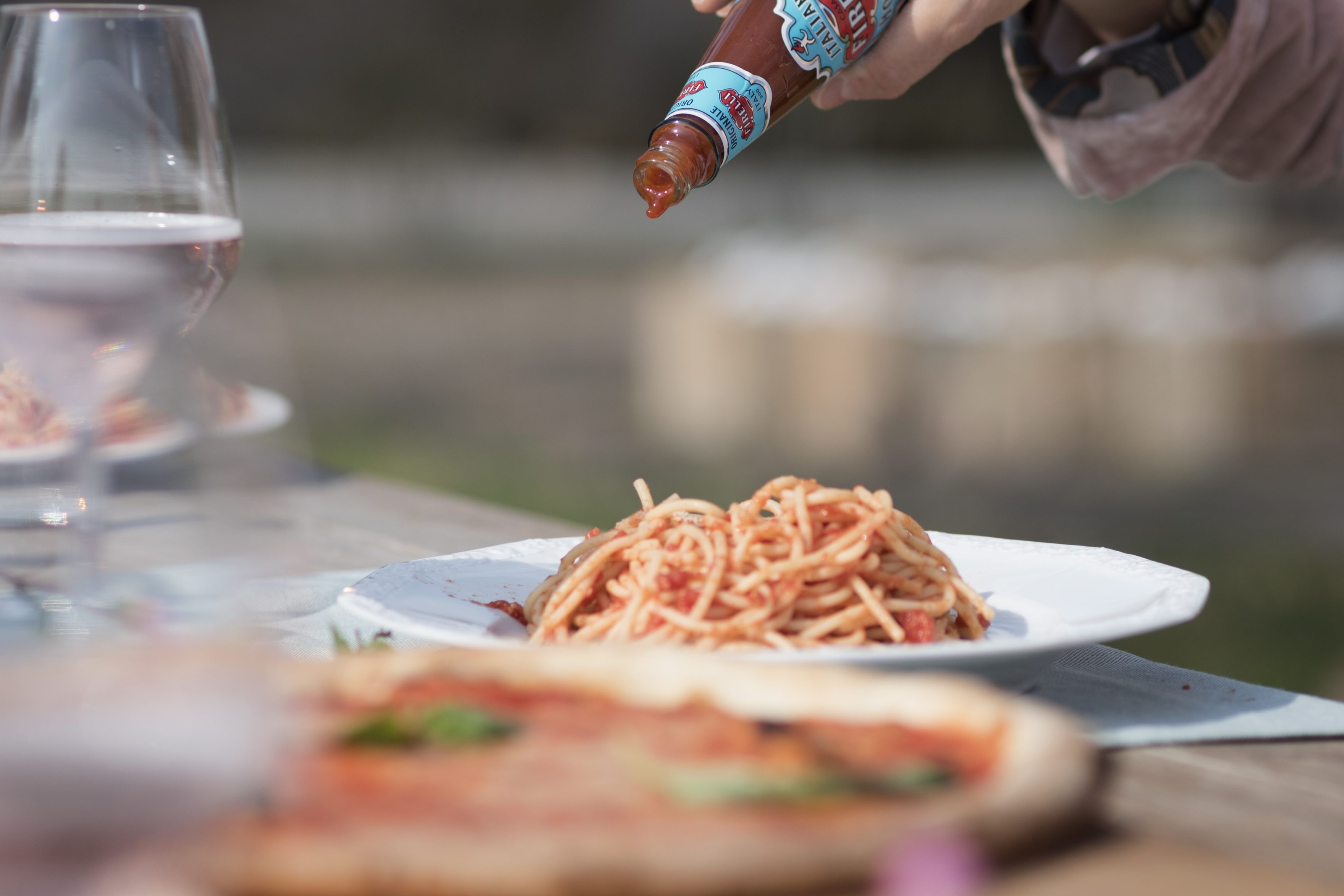 Crafted in Italy, Firelli predictably pairs with pasta as well
