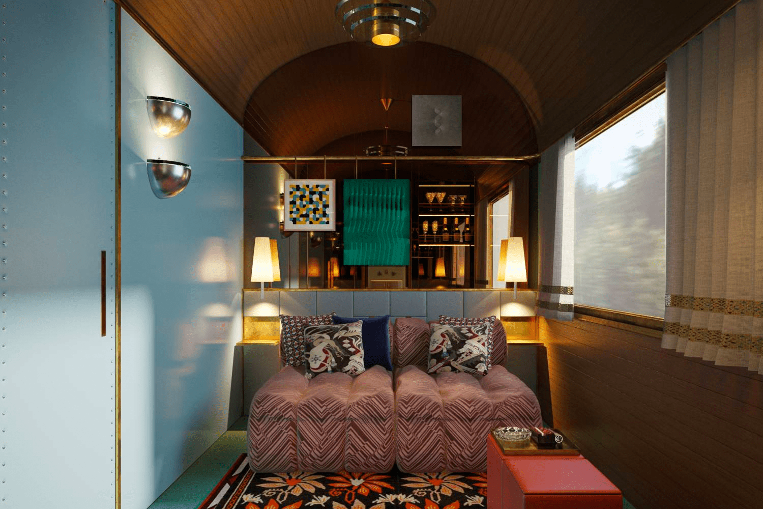 Orient Express La Dolce Vita renderings