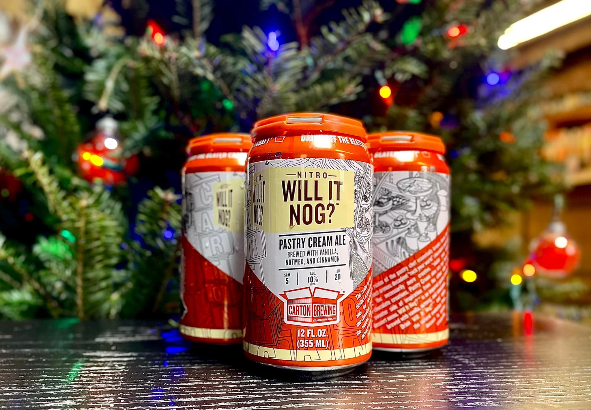 Carton's "Will It Nog?" nitro pastry cream ale