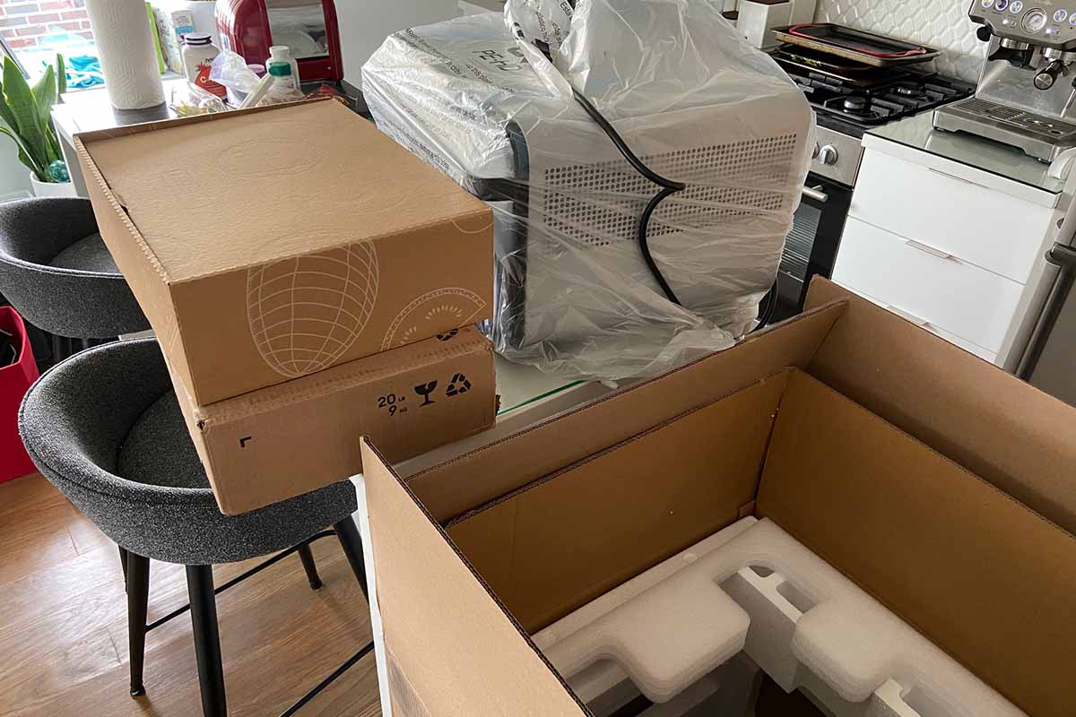 June oven unboxing