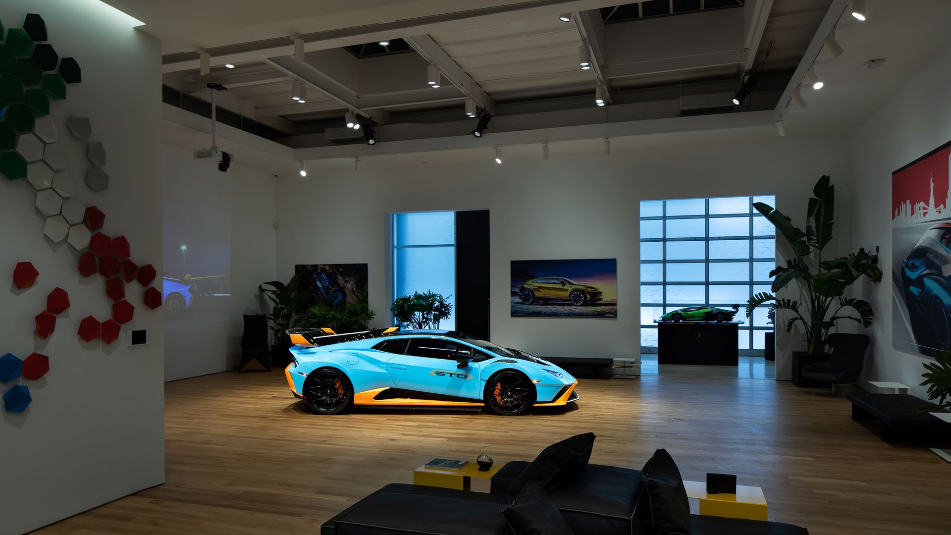Inside the by-appointment-only Lamborghini Lounge in Chelsea