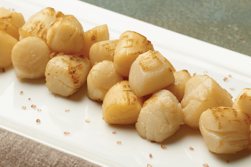 Fishmonger Joe Gurrera’s sautéed Nantucket Bay scallops