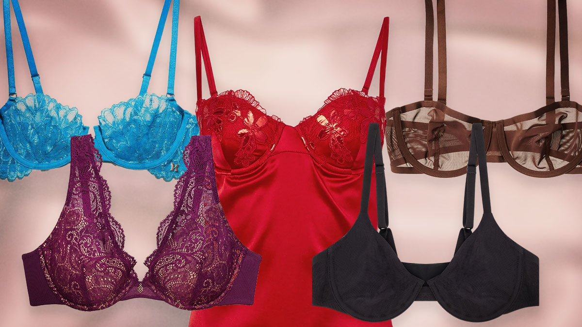 A collage of the best lingerie to gift her this Valentine's Day