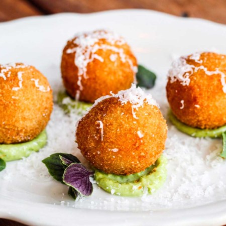 Cacio e Pepe Arancini from DC restaurant TheRed Hen