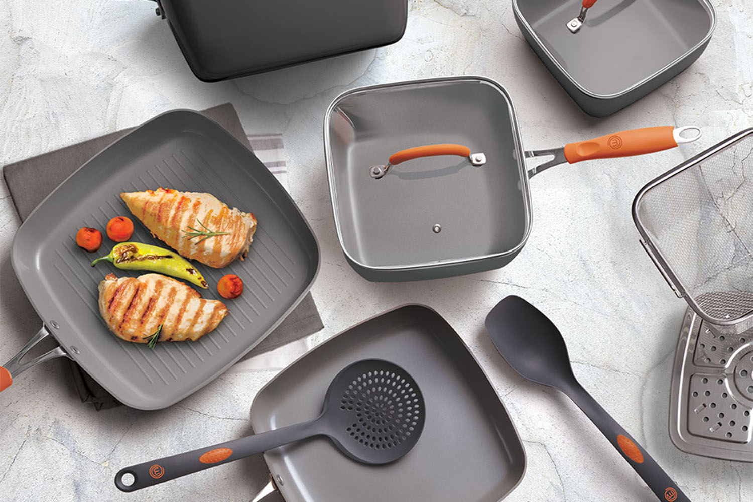 a pots and pan collection