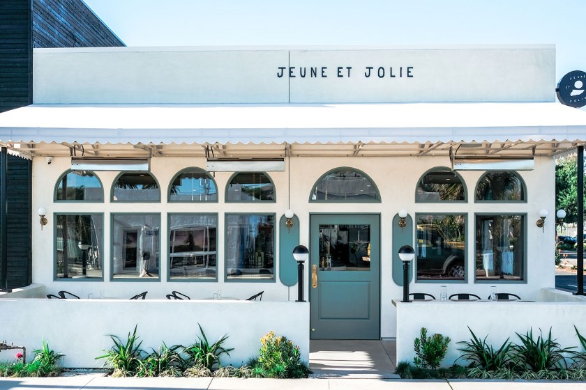 a restaurant front in Carlsbad, CA