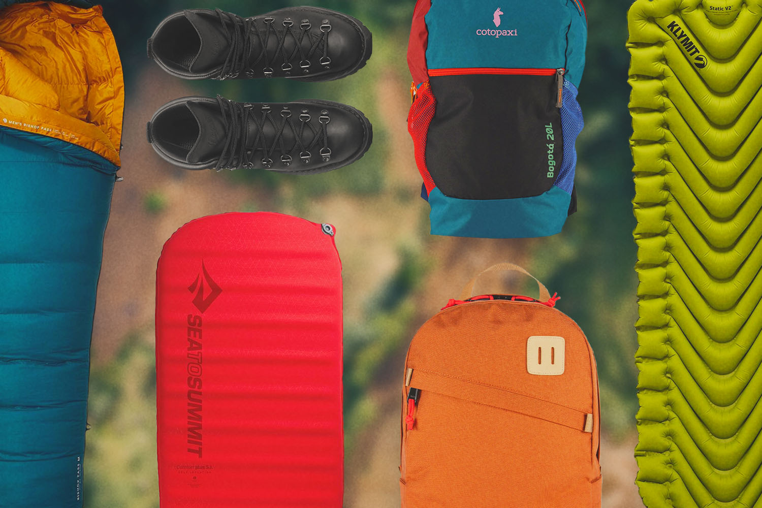 A model wearing ostrya gear hiking