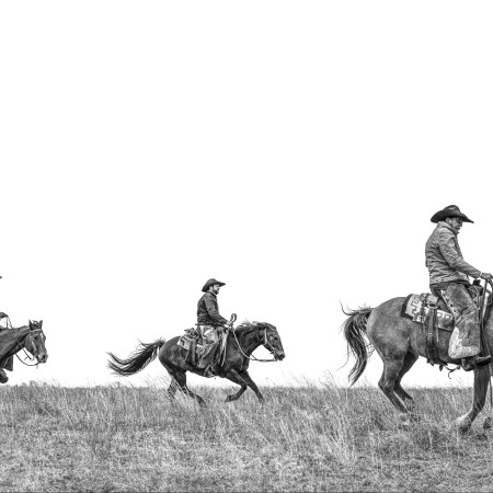The front cover French photographer Anouk Krantz's "American Cowboys" from Images Publishing.